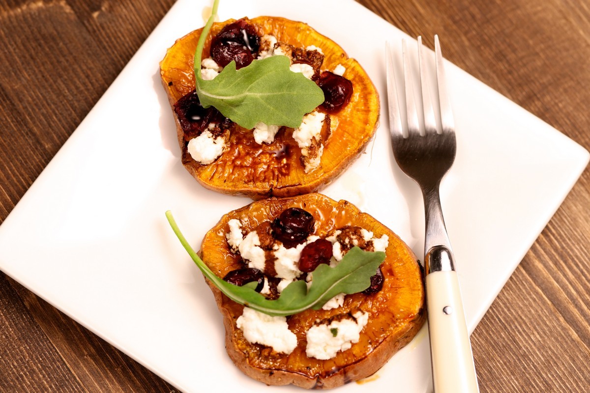 GlutenFree Sweet Potato Medallions